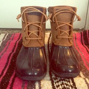 Sperry Rain Boots Never been Worn